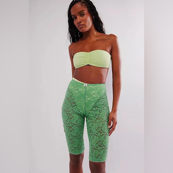 NWT! FP Free People All Day Lace Capris Sz XS - Picture 2 of 6